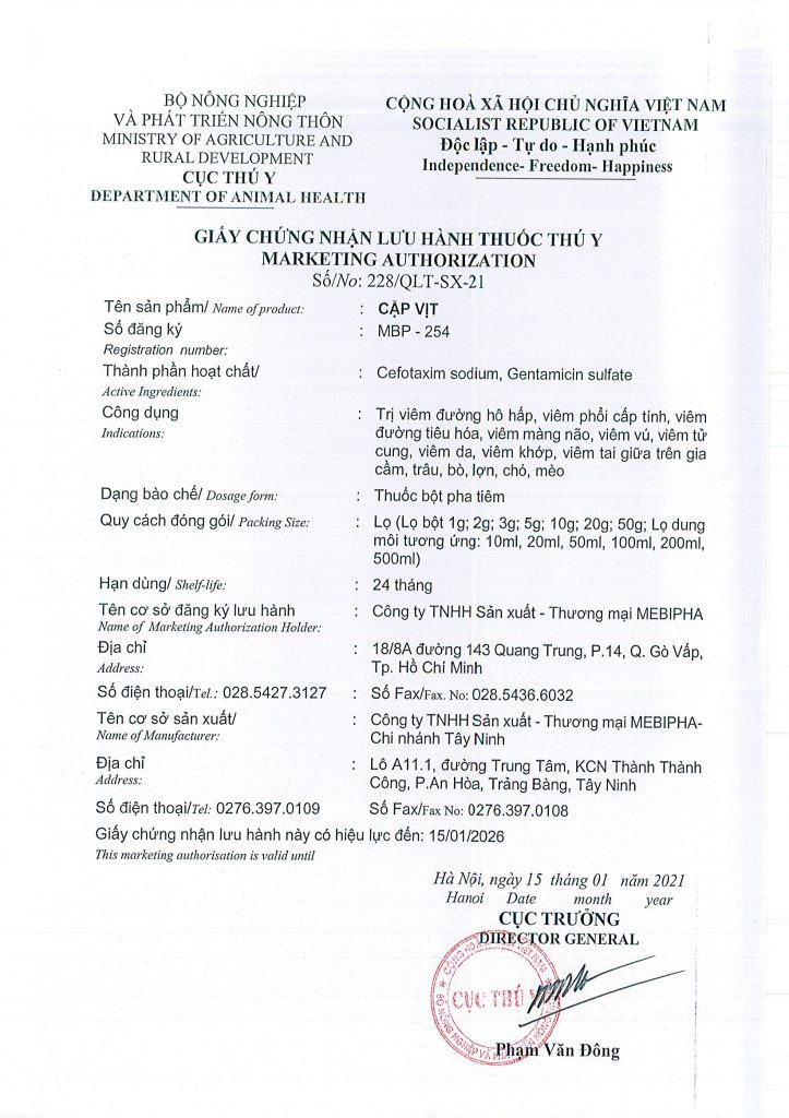 Cap Vi Rit CẶP VỊT | Mebipha Online